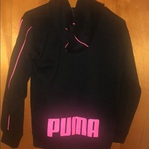 Girls Puma Zip Up